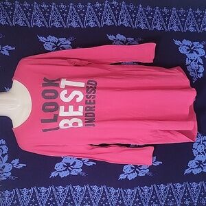 Victoria secret I Look Best Undressed sleep shirt